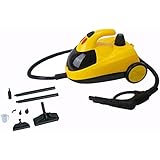 Vaporeta 3,5 bares 1500W accesorios multiusos 1,5 litros robot limpieza vapor (AMARILLA)