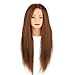 Hairdressing 99% Professional Real Human Hair 26 Inch,CoastaCloud Training Mannequin Head Hairdresser Human Hair with Clamp