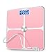 Produktbild DWW-Waage Waage USB wiederaufladbare home Gesundheit menschlichen Körper genaue hohe Genauigkeit extra große Digitalanzeige Digitalwaage ( Farbe : Pink )