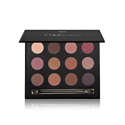 VENMO New Professional 12 Color Eyeshadow Powder Palette, High-Pearl Powder Repair Capacity Shimmer and Matte Eye Shadow (3#)