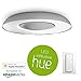 Produktbild PHILIPS HUE White Ambiance Still - Deckenleuchte inkl. Fernbedienung | aluminium | AMAZON ECHO & APPLE HOMEKIT kompatibel | Schlafzimmerlampe | Kinderzimmerlampe | Wohnzimmerlampe | steuerbar via Ap