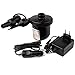Produktbild Elektrische tragbare Luftpumpe 110V AC / 12V DC Quick-Fill Luftpumpe für aufblasbare Luft Matratze Raft Bett Boot Pool Spielzeug