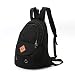 Produktbild Paket Canvas Pet Backpack Out Tragetasche Hunderucksack Pet Brusttasche Brustrucksack (Farbe : SCHWARZ)