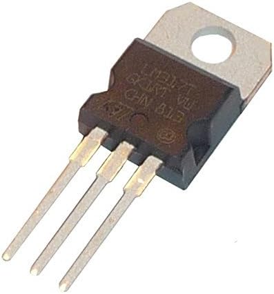 10 x voltage regulator LM317T +1.2...+37V 1.5A TO-220; ST microelectronics (elpohl)