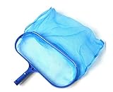 épuisette de fond de grand capacité pour votre piscine luxe, bleu [taille:42.5x29cm]