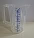 Produktbild 1000ml Kunststoff Messbecher 1 L Meßbecher Meßkanne mit Griff transparent lebensmittelecht