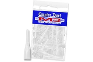 Empire Dart Softdartspitzen - M3 - kurz - Weiss - 100 Stück