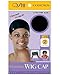 Qfitt Wig Cap In Sheer Black. 2pcs