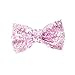 Claire's Girls and Womens Glitter Bow Hair Clip in Pink