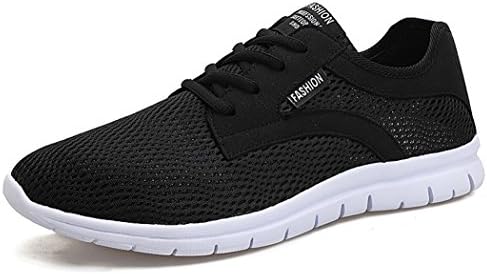 Men's Sneakers Trainers Mesh Running Breathable Flat Lightweight Gym Fitness Quick Drying Casual Sport Shoes