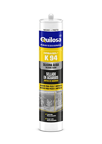 Quilosa Orbasil K-94 A - Silicona para acuarios, color transparente