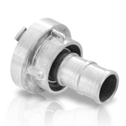 Storz Schlauchkupplung 1 Zoll D-Kupplung, Tülle lang 42 mm, Aluminium Kupplung Feuerwehr