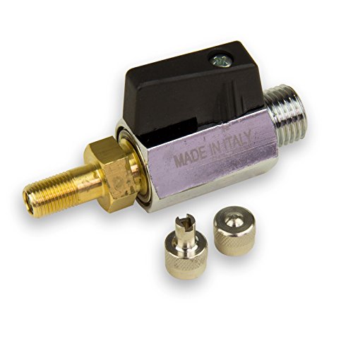Speck Lufthahn Lufthähnchen 1/ 4 Zoll Belüftungsventil mit Autoventil für Heider Druckkessel Wassertank Zubehör - 2