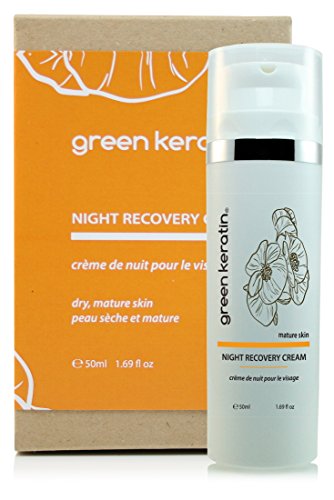 Night Moisture Recovery Facial Cream with Coenzyme Q10 + Vitamin E + Hyaluronic Acid and Chamomile