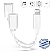 Price comparison product image Headphone Dongle Jack Adapter for iPhone X/XS Adapter for iPhone 8/8Plus Headphone Adapter, Headphone Audio+Charger for iPhone Support Music Control Charger and Phone Communication for all IOS system