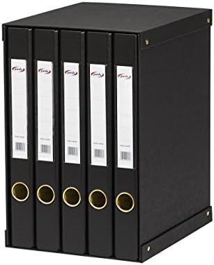Taupe Filing Module 5 924501 Folio, Black, Units Contained: 1