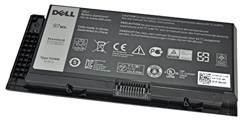 Brand New Dell Original 9 Cell Precision M4800 M6800 Battery P/N 4HJXX FJJ4W ...