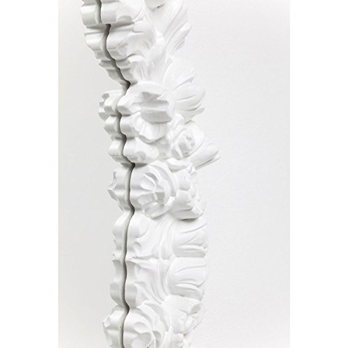 Kare 81144 Spiegel Fiorellino Möbel, Plastik, weiß, 5 x 74 x 94 cm - 2