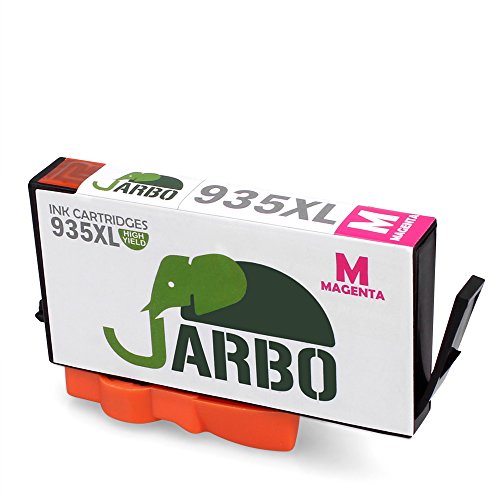 JARBO Kompatibel 934 XL 935 XL Tintenpatronen Hohe Kapazität (2 Schwarz,1 Cyan,1 Magenta,1 Gelb) kompatibel zu Officejet pro 6230 6835 6830 6812 6815 6836 Drucker - 4