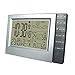 Produktbild HM2 Digitale Funkwetterstation, 2 Funk-Sender, Wettervorhersage-Uhr, Temperatur-Luftfeuchtigkeitsanzeige - Schwarz