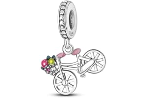 CYCUFF Ciondoli in argento Sterling 925 per braccialetti europei e collane pendenti perline gioielli regalo per donne ragazze