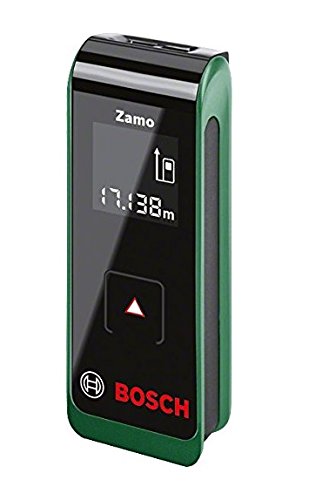 Bosch DIY Laser Entfernungsmesser Zamo 2. Generation, 2 x AAA Batterien, Karton (Arbeitsbereich 0,15 – 20 m, +/-3 mm Messgenauigkeit) - 2