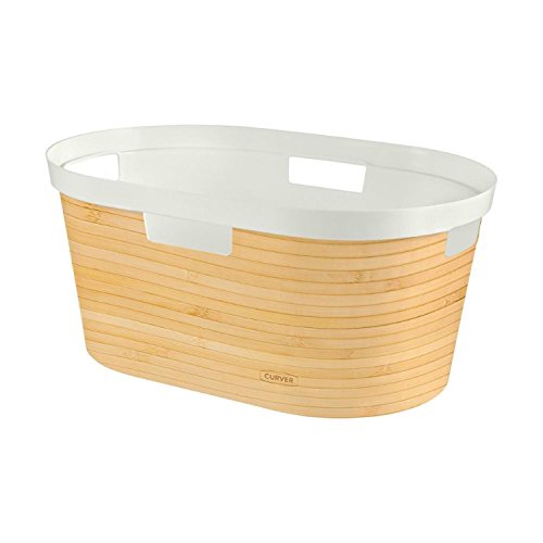 Curver "Infinity" Wäschebox Motiv Bambus , 40 L