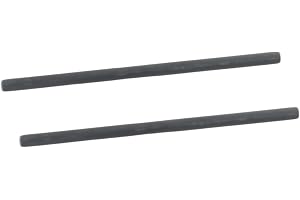Fiskespö reparationssats kolfiber 1 mm-10 mm för trasig stång svart | Höghållfast kolfiber, 10 cm längd, fixerar trasiga stavar, enkel installation, inkluderar 2 stycken, kompatibilitet i flera