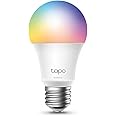 TP-Link Tapo L530E alexa lampe E27, Energie sparen, Mehrfarbrige dimmbare smarte WLAN Glühbirne,smart home alexa zubehör,komp
