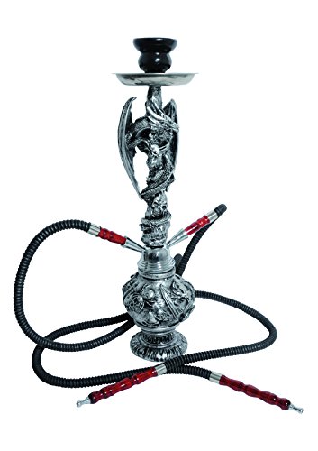 Mysale24 | Dragon | Wasserpeife | Shisha | 2 Schlauch | ca. 50 cm hoch | Inkl. Zubehör