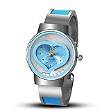 HWCOO Schöne Coole Uhr 2017 Xinhua Herzform Damenuhr Armbanduhr (Color : 1)