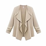 Sannysis Damen Übergröße Mantel Trenchcoat...