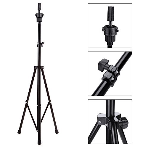 Adjustable Tripod Stand Holder for Hairdressing Training