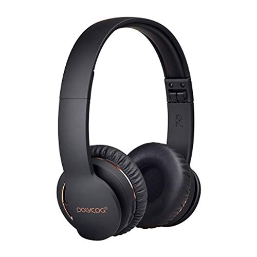 Preisvergleich Produktbild PXYUAN Bluetooth-Kopfhörer, drahtlose Bluetooth-Kopfhörer über dem Ohr mit Mikrofon, schweißresistentes, ergonomisches, sicheres Design und Unterstützung für Sprachbefehle