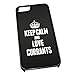 Produktbild Schwarz Cover für iPhone 5/5S 1026 schwarz Keep Calm und Love Johannisbeeren
