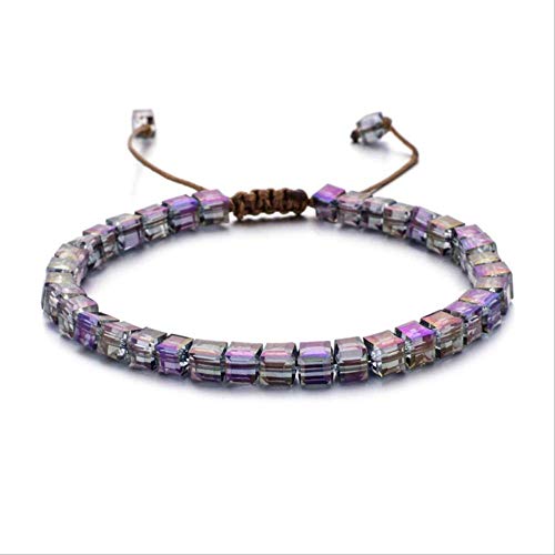 Preisvergleich Produktbild DLSO Armband für Damen, modisch, Glas, Geschenke, Schmuck, Accessoires, handgefertigt, 10 Stück