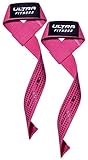 Absorbe la humedad y lavable. Señoras rosa Gel acolchada entrenamiento de levantamiento de peso Wrap gimnasio correas mano Bar Muñeca Guantes de Apoyo Levantamiento De Pesas Levantamiento de potencia fuerza Culturismo Entrenamiento