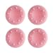 Produktbild SODIAL(R)4 Stueck Daumenmulden Silikon Abdeckung Huelle Punkt-Muster fuer Sony Playstation PS2 PS3 PS4 Xbox Eine Xbox 360 Controller rosa