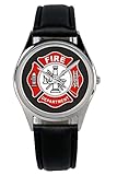 Feuerwehrmann Geschenk Artikel Idee Fan Uhr B-1162