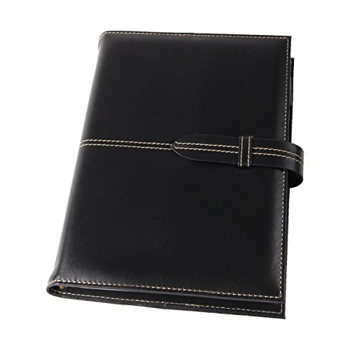 Download Agenda journalière 2018 15 x 21 en simili cuir 1 page par jour Noir Bleu