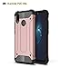 Produktbild Huawei P20 lite Hülle,Huawei P20 lite Schutzhülle 360 Grad Dual Layer Hybrid Handyhülle Drop Resistance Handys TPU+PC Case Cover+3D HD Panzerglas Schutzfolie etui Bumper für Huawei P20 lite,Roségold