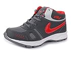 TRASE SRV Men's Ace11 Grey/Red Sports Running Shoes