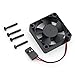 Produktbild HobbyWing WP3510SH 5 V ESC Lüfter 35 * 35 * 10mm Stromversorgung für QUICRUN WP 8BL150 150A Brushless Drehzahlregler Modell