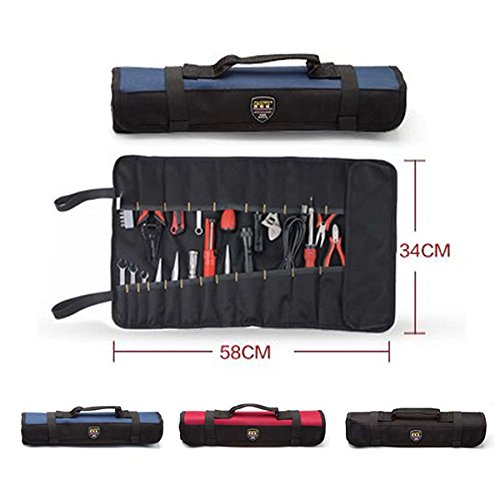 PIXNOR 22 Tasche Werkzeugrolltasche (blau) - 5