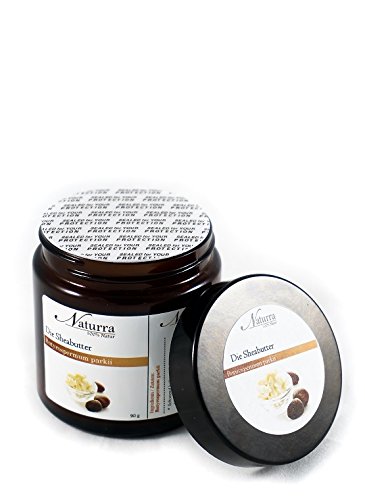 Naturra BIO Sheabutter nativ kaltgepresst im Glas Tiegel – NEU: 10% mehr Inhalt (100g) - 2