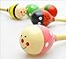 SMO 2pc Wood Maracas Rattle Rattle Shaker music baby rattle baby rattle Mini
