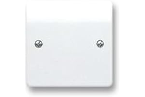 MR.PRO MK Logic Plus White 1 Gang Blanking Plate K3827WHI WHITE 86x86mm