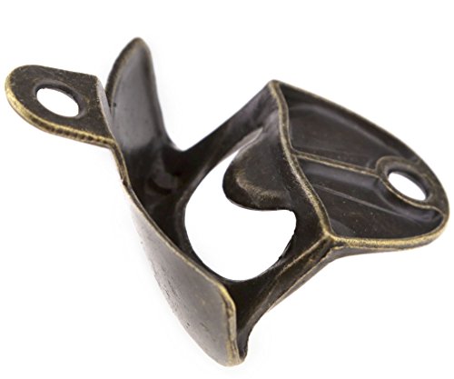 Zinklegierung Bier Anbau Wand Flaschenöffner Wandmontage Bieröffner Rot-Bronze - 4