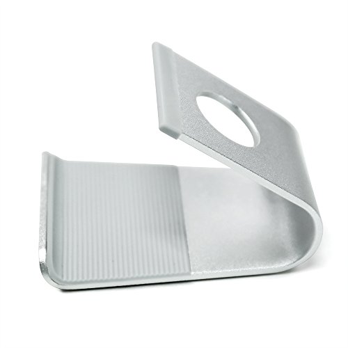 hengsheng Aluminium Multi Winkel Universal Handy und Tablet Ständer für iPhone, iPad, Samsung Galaxy, HTC, Nexus und mehr Silver-S - 4