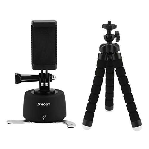 Barato SHOOT 360 Grados Panorámica Giratoria Estabilizador de Lapso de
Tiempo Adaptador para Trípode para Gopro 6/5/4/3+/3/2/Session/SJCAM
SJ4000 de Acción Cámara y Teléfono Móvil Revisión